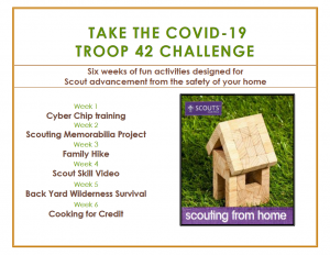 Covid-19 Troop 42 six week challenge-short